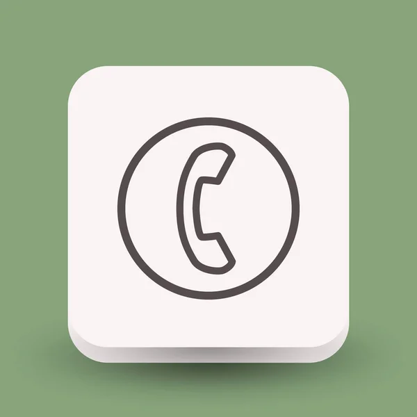 Ikona telefonu pro design — Stockový vektor