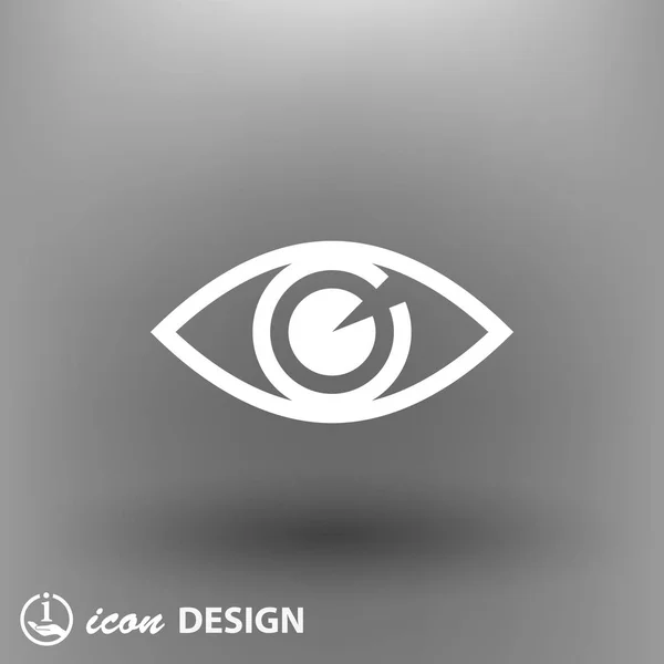 Simple eye icon — Stock Vector