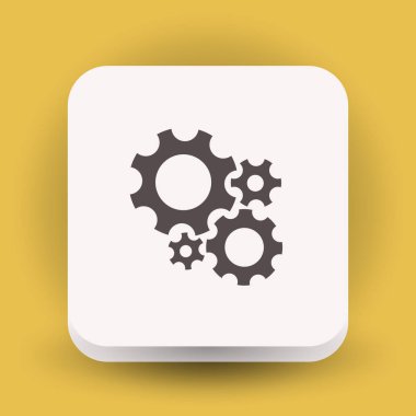 dişli simgesini tasarımını