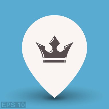 Taç basit simgesi