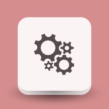 dişli simgesini tasarımını