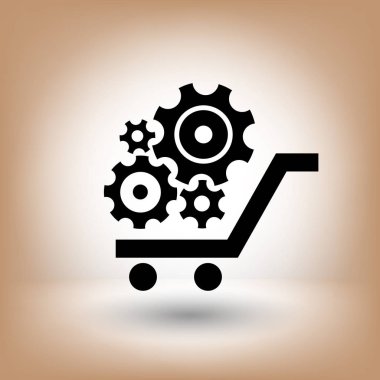 dişli simgesini tasarımını