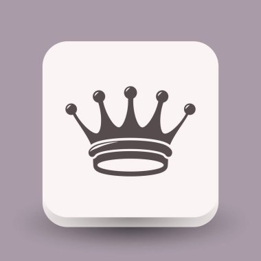 Taç basit simgesi