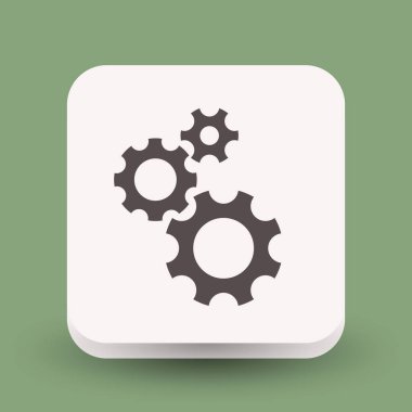 dişli simgesini tasarımını