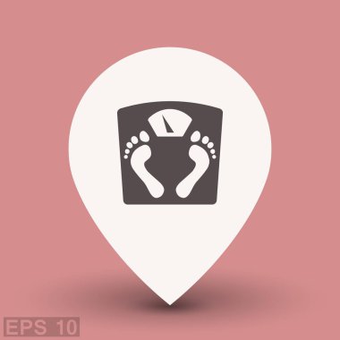 Ekibimizi banyo ölçek simgesi 