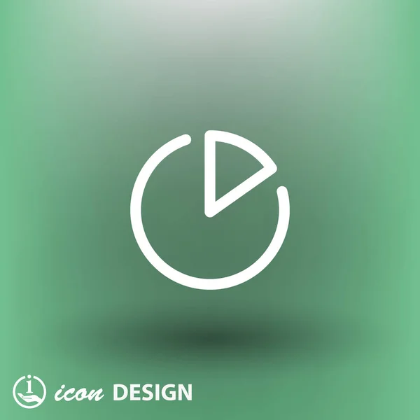 Design der grafischen Ikone — Stockvektor