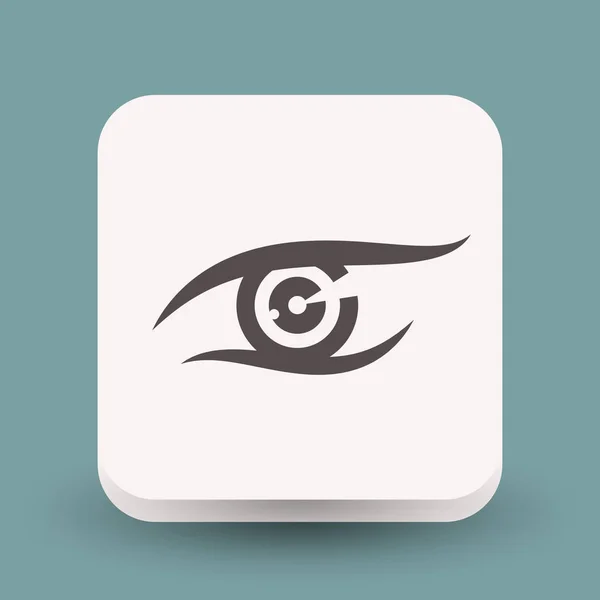 Simple eye icon — Stock Vector