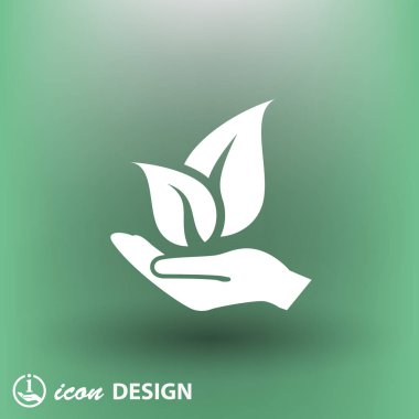 environment saving concept icon clipart
