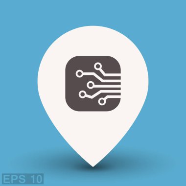 Ekibimizi devre kartı kavramı simgesinin