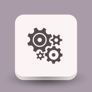 dişli simgesini tasarımını