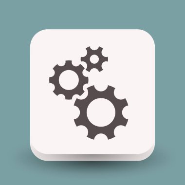 dişli simgesini tasarımını