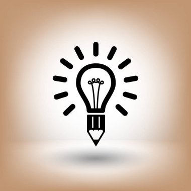 fikir ampul simgesi