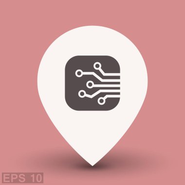 Ekibimizi devre kartı kavramı simgesinin