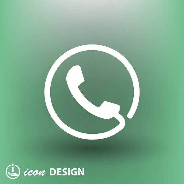 Ikona telefonu pro design — Stockový vektor