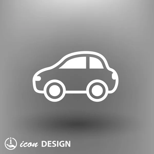 Pictograph of car  for design — Stock Vector