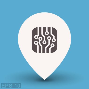 Ekibimizi devre kartı kavramı simgesinin