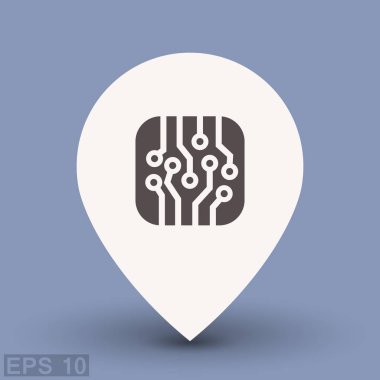 Ekibimizi devre kartı kavramı simgesinin