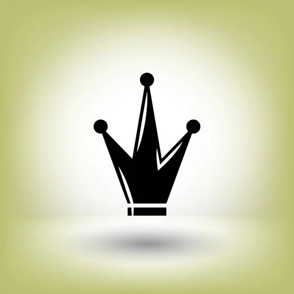 Crown simple icon — Stock Vector