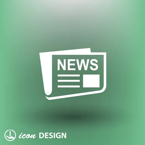 News icon desing — Stock Vector