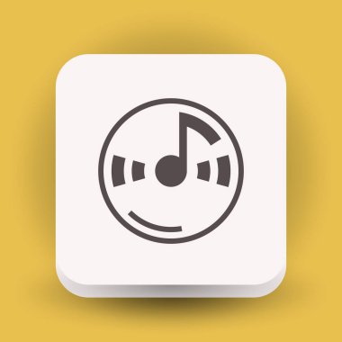 Müzik Not CD'sinde Resim