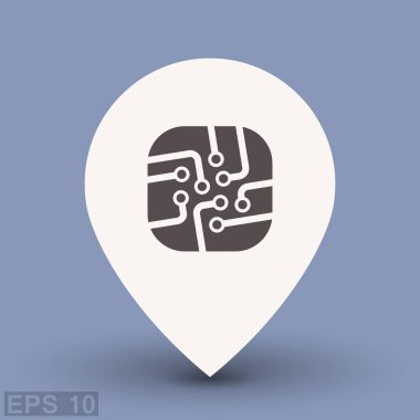 Ekibimizi devre kartı kavramı simgesinin