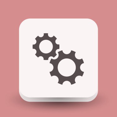 dişli simgesini tasarımını