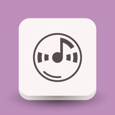 Müzik Not CD'sinde Resim