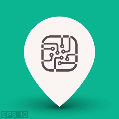 Ekibimizi devre kartı kavramı simgesinin