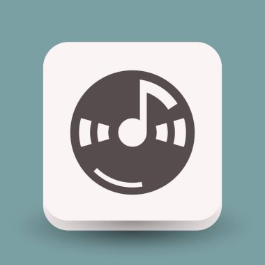 Müzik Not CD'sinde Resim