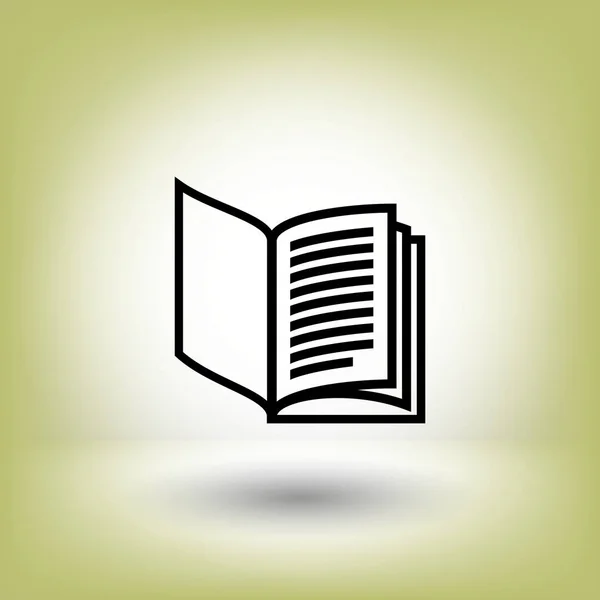 Εικονόγραμμα του ανοιχτό βιβλίο — Διανυσματικό Αρχείο