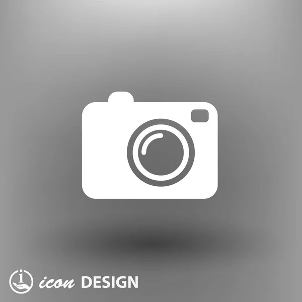 Pictograph of camera icon — Stock Vector