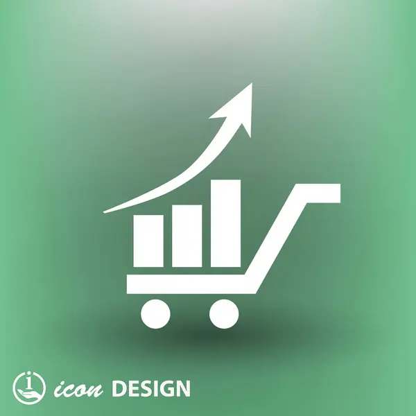 Design de ícone gráfico — Vetor de Stock