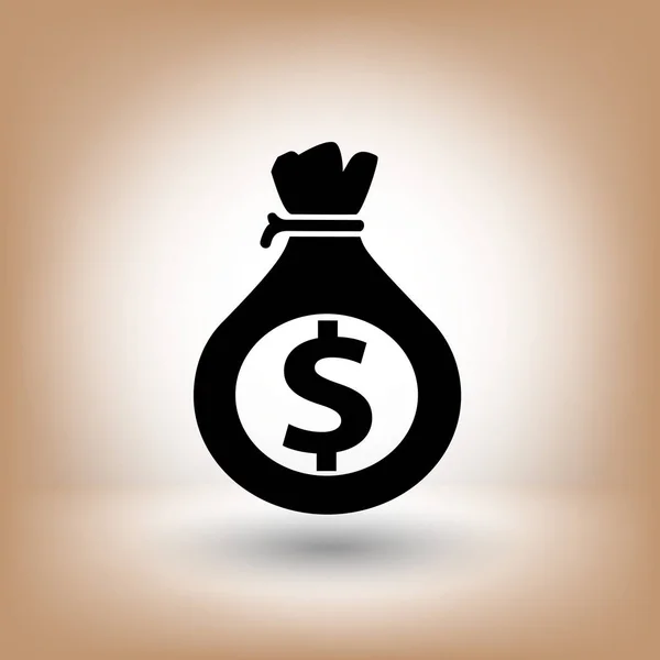 Ikona ikony peníze — Stockový vektor