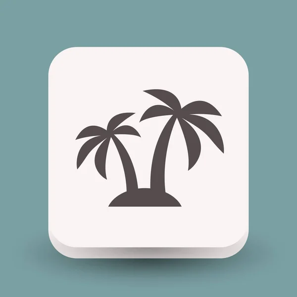 デザインのための島の絵文字 — ストックベクタ