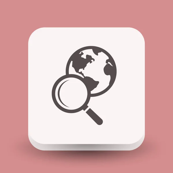 Search concept icon — Stock Vector