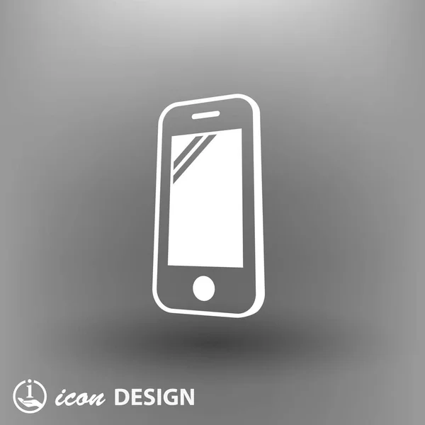 Pictogramme de mobile pour le design . — Image vectorielle