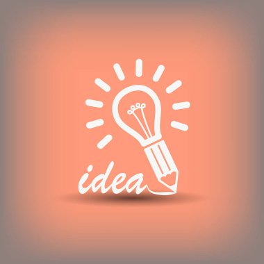 fikir ampul simgesi