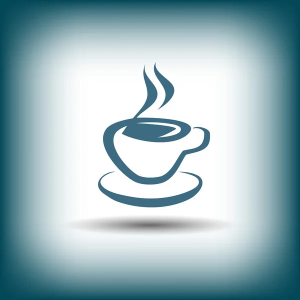 Pictograph van cup pictogram — Stockvector