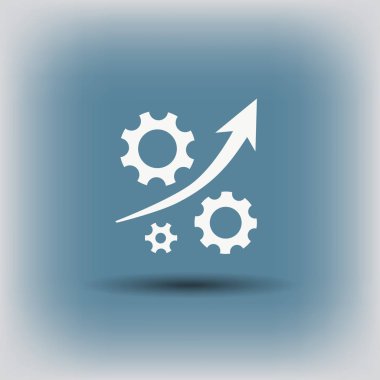 dişli simgesini tasarımını