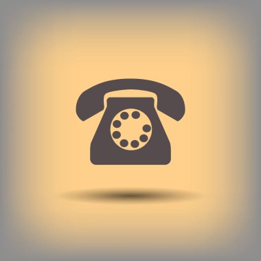 eski telefon simgesi