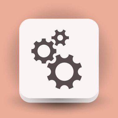 dişli simgesini tasarımını