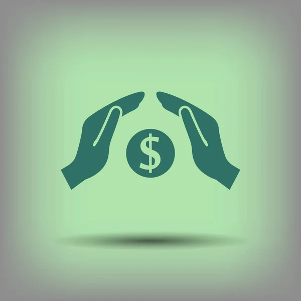 Ontwerp van geld pictogram — Stockvector
