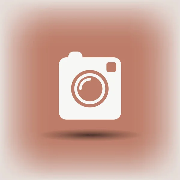 Piktogramm der Kamera-Ikone — Stockvektor