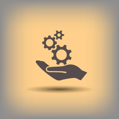 dişli simgesini tasarımını