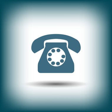 eski telefon simgesi