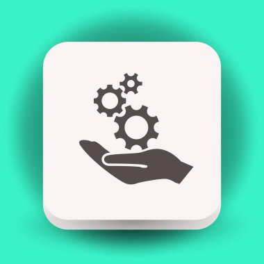 dişli simgesini tasarımını