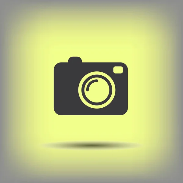 Pictograph van camera-icoontje — Stockvector