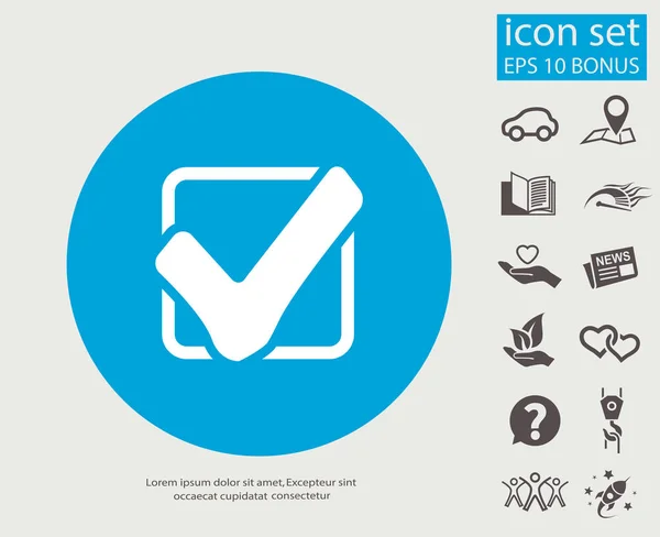 Pictograph a sakk-matt ikon — Stock Vector