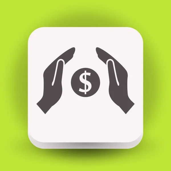 Projektowanie ikony pieniądze — Wektor stockowy
