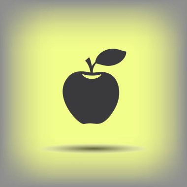 Elma simgesi tasarım